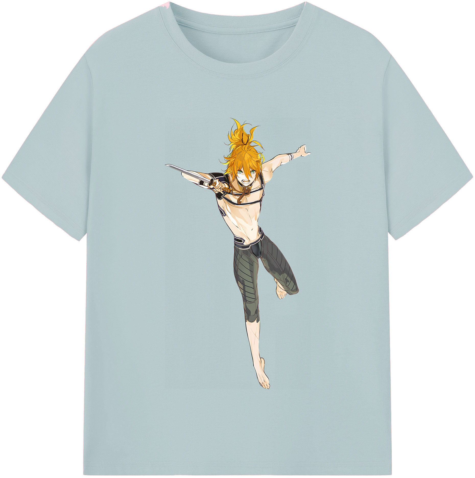 （画像用） 刀剣乱舞 Touken Ranbu 綿100％半袖Tシャツ（フロントプリント）